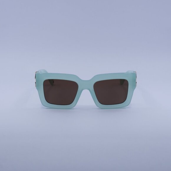 Off-White OERI14D MYSTIC 5364 Sunglasses Sage Square Frame, Brown Lenses - Picture 2 of 10